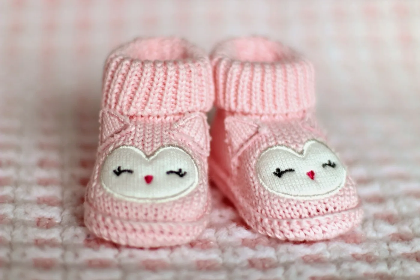 Knitted Kitty Booties