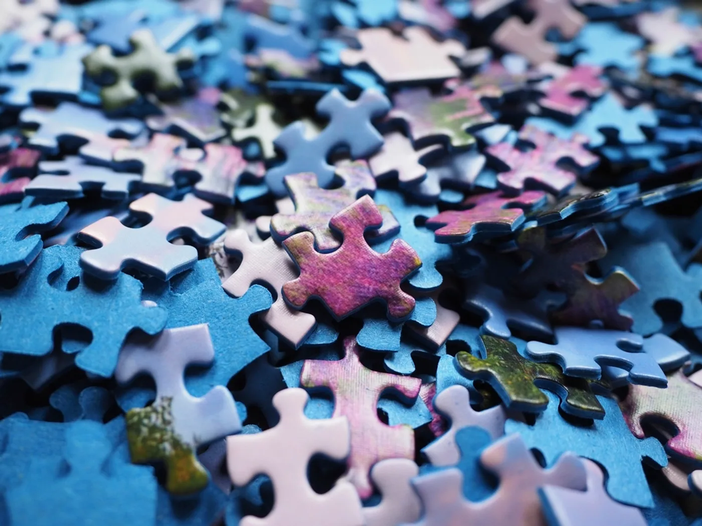 Ocean Blue Jigsaw Puzzle (200 pcs), another view