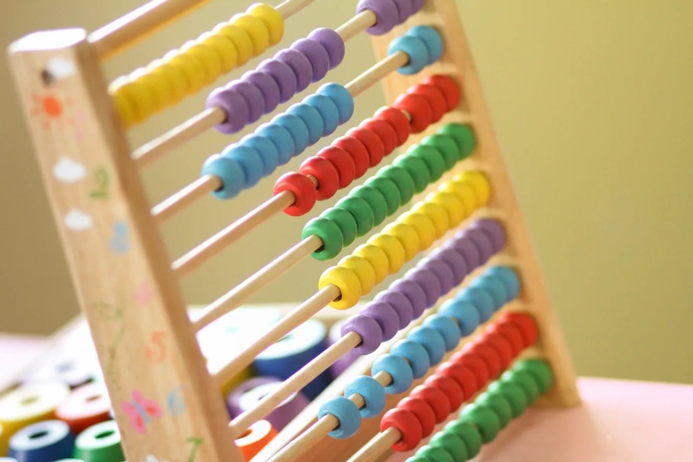 Rainbow Bead Abacus