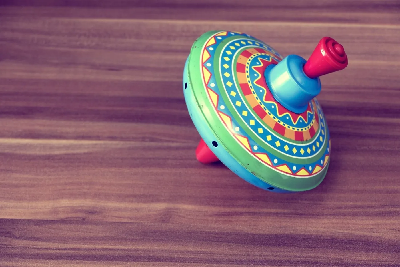 Tin Lattu Spinning Top