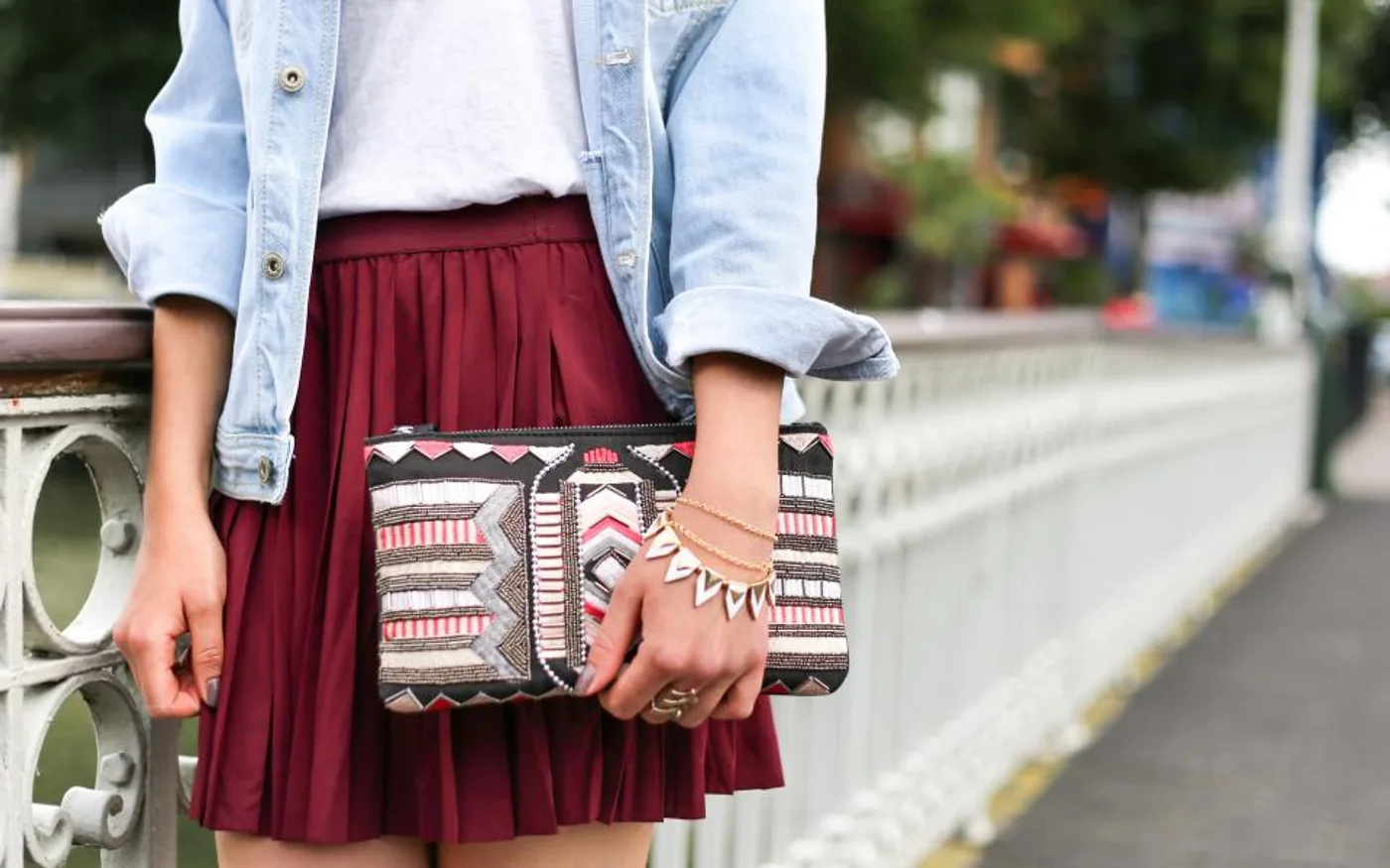 A-Line Mini Skirt