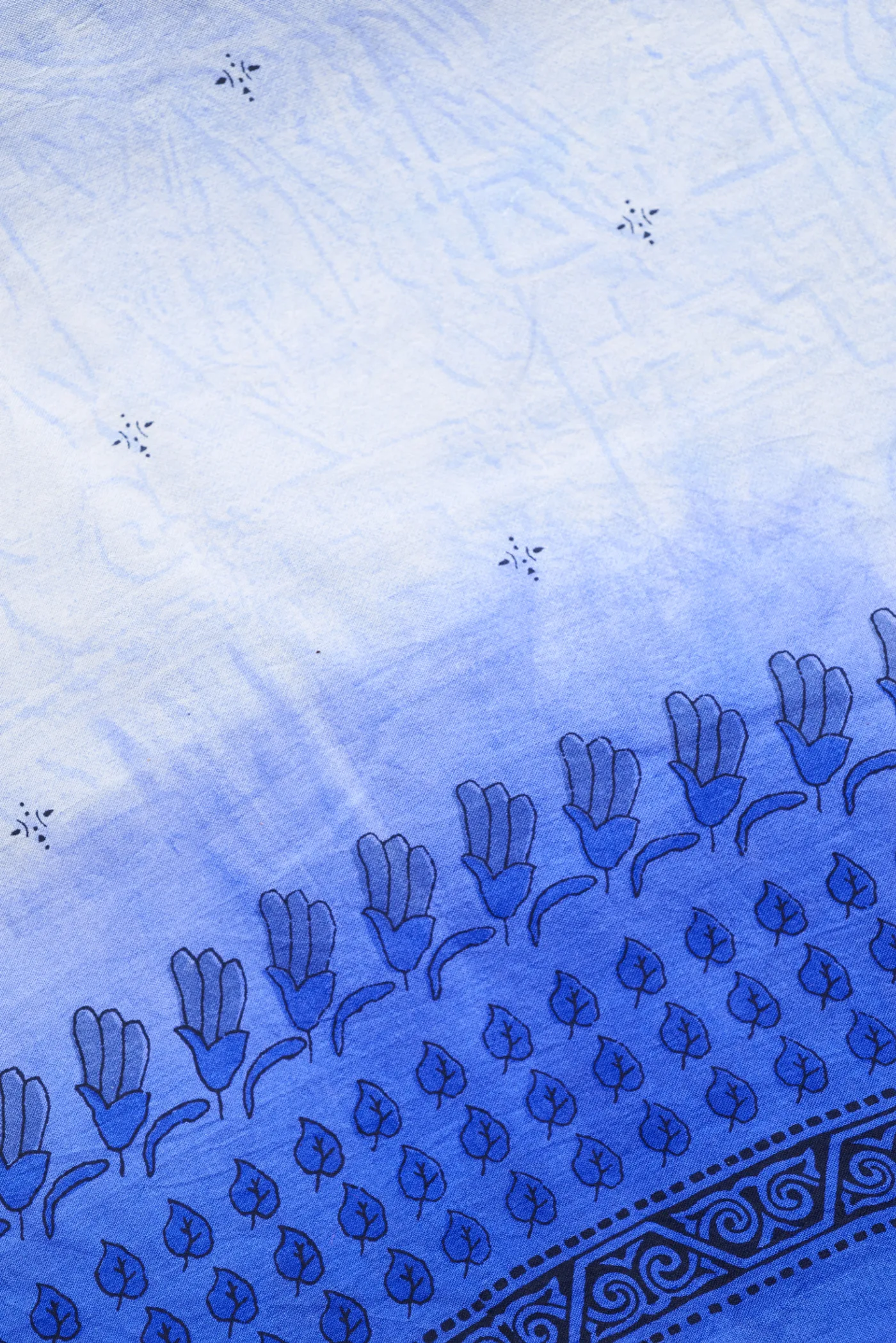 Block-Print Cotton Stole