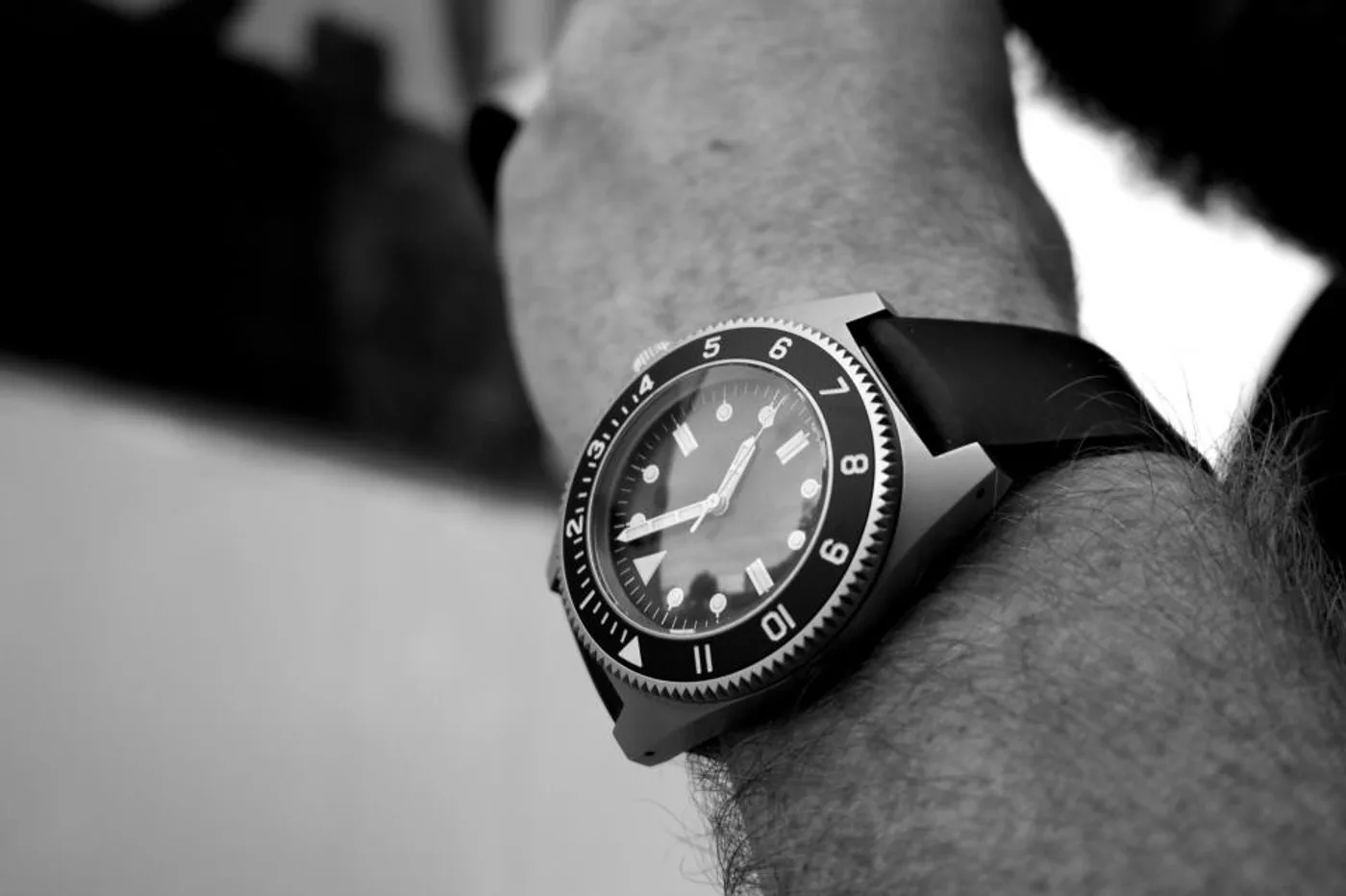 Black Bezel Diver 200 m