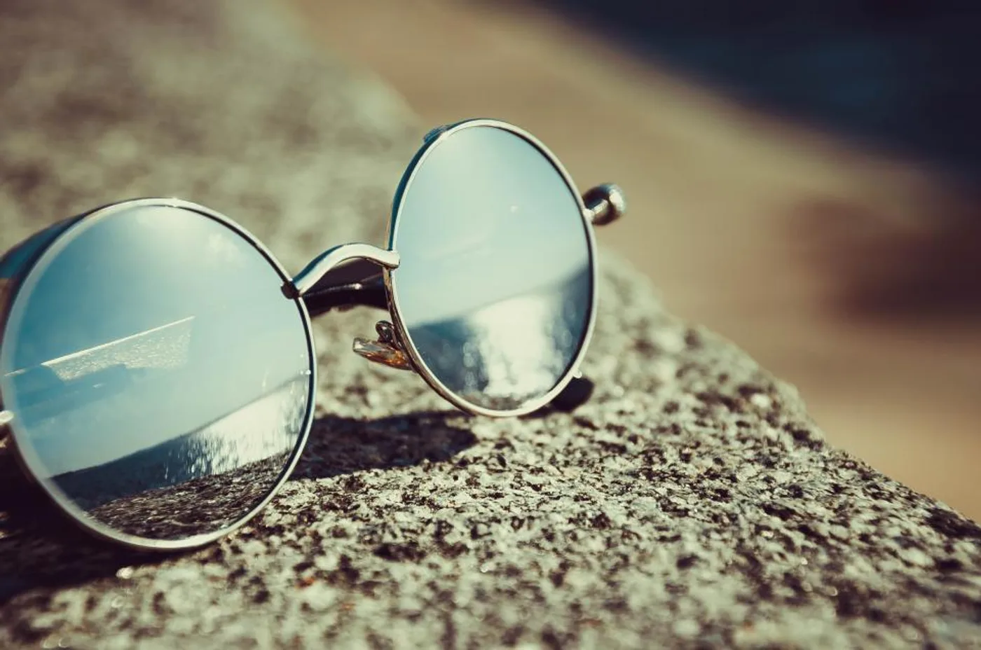 Round Mirror Sunglasses
