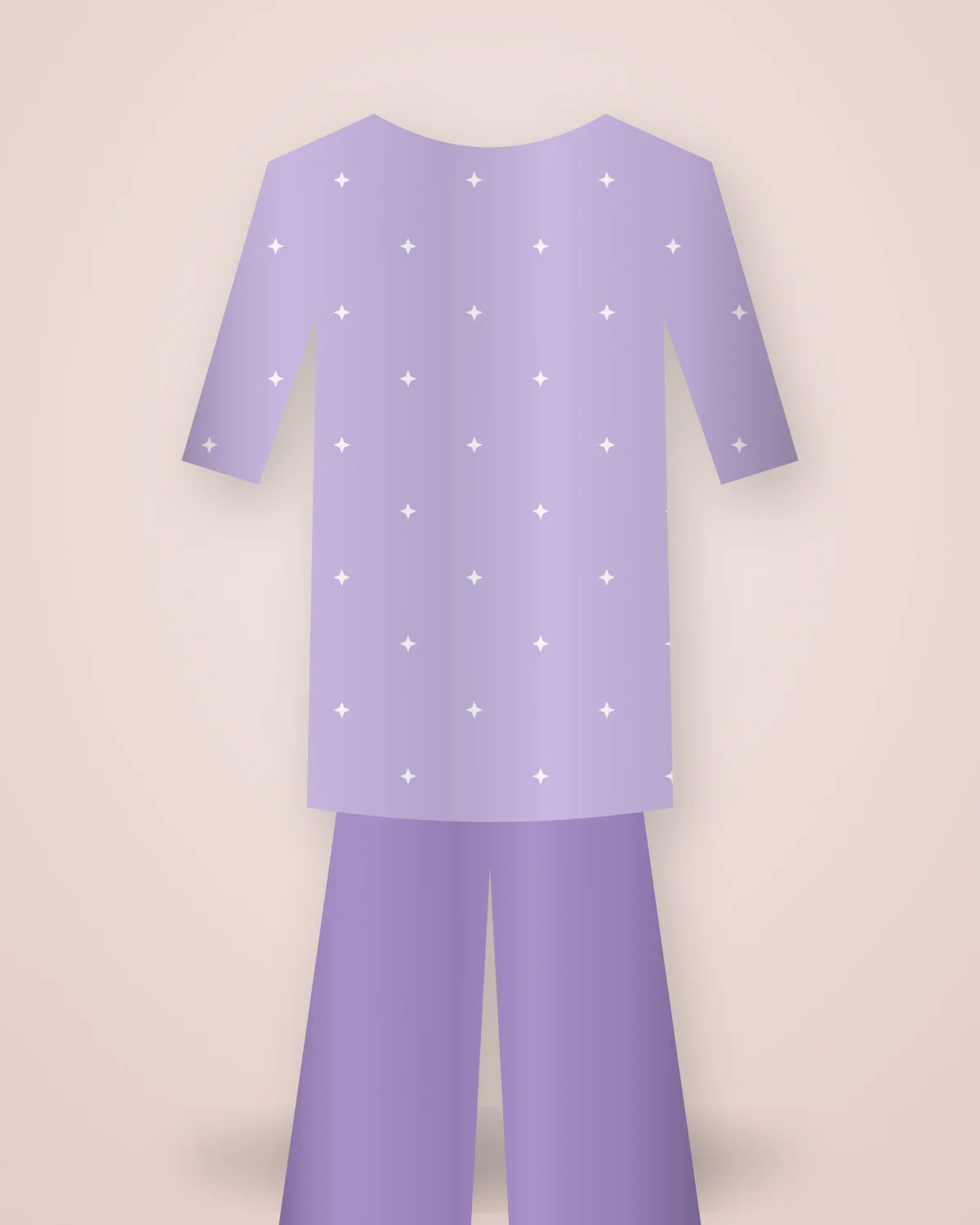 Lavender Wedding Guest Set, closer view
