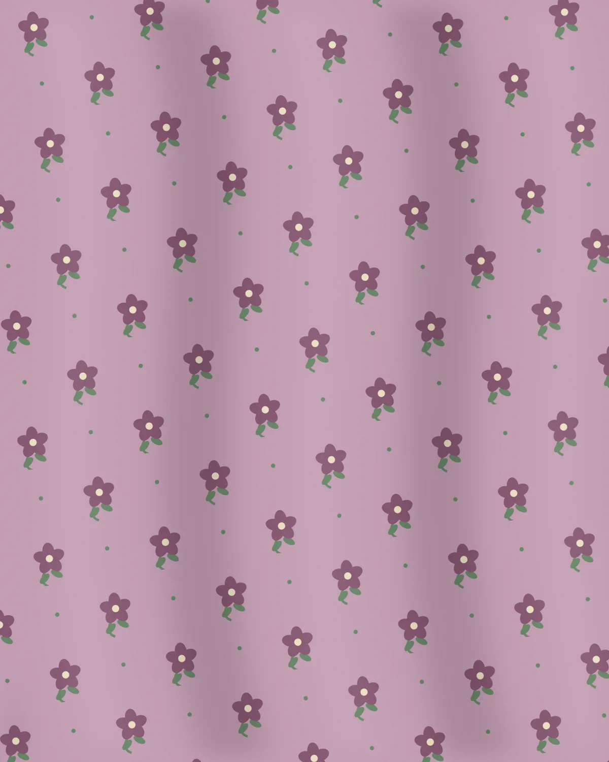Fabric detail of the Mauve Tiered Ethnic Dress