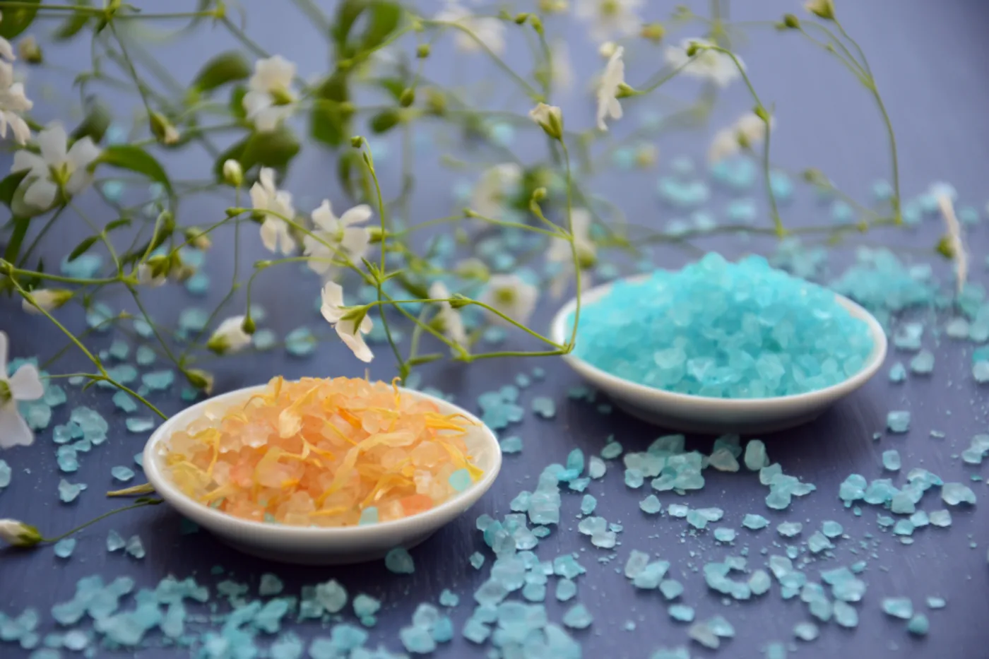 Orange Peel Salt Body Scrub