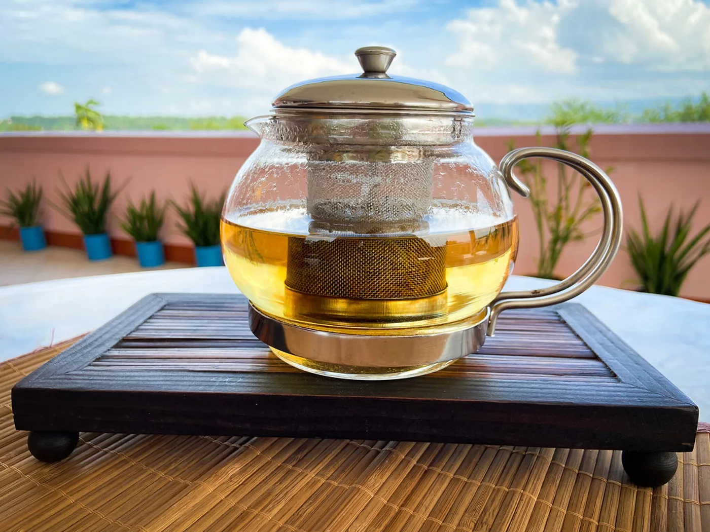Glass Teapot with Infuser, 600 ml