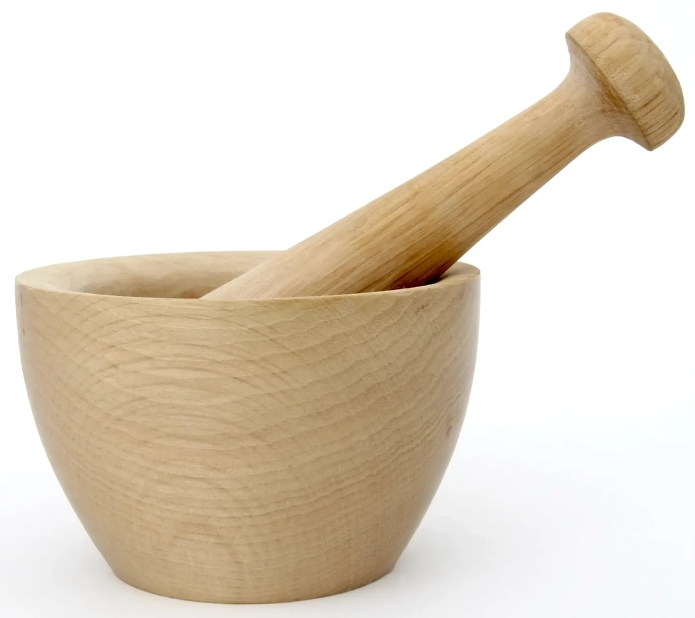 Wooden Mortar & Pestle (Kharal)