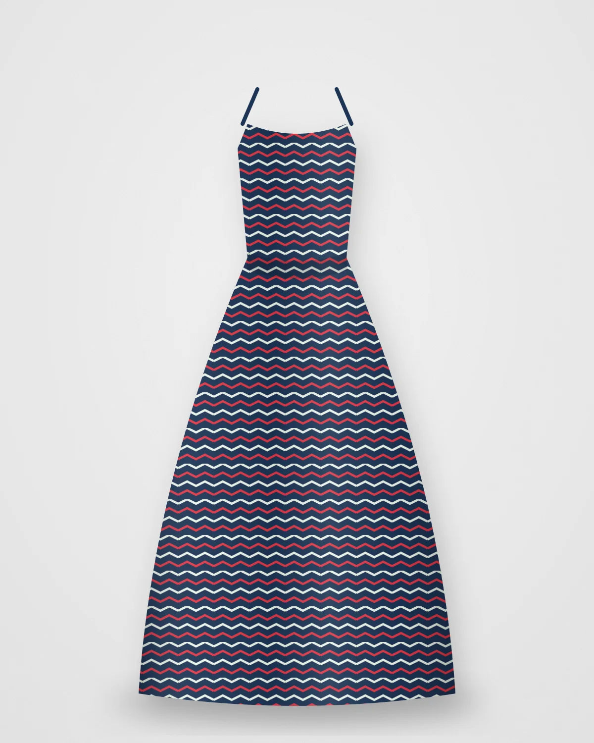 Navy Chevron Maxi: Chevron maxi for holidays