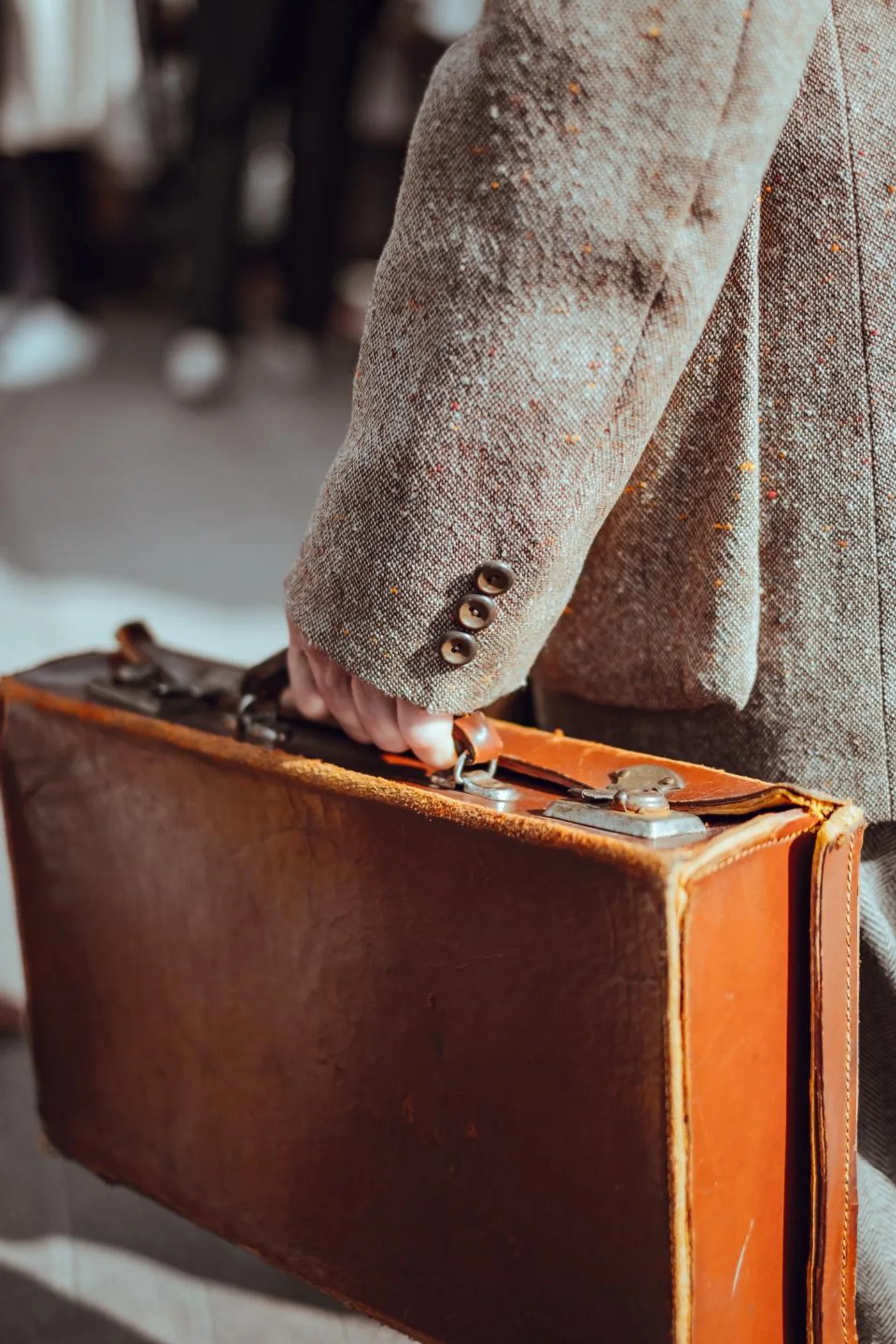 Heritage Leather Attaché Case