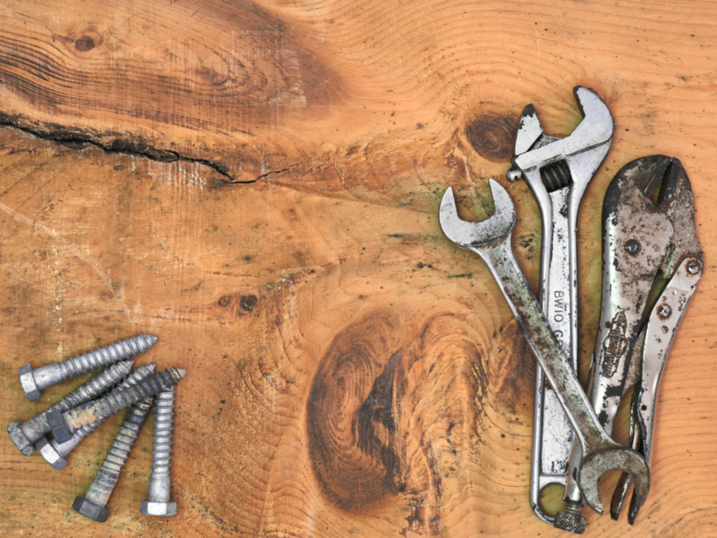 Adjustable Wrench & Locking Pliers Kit