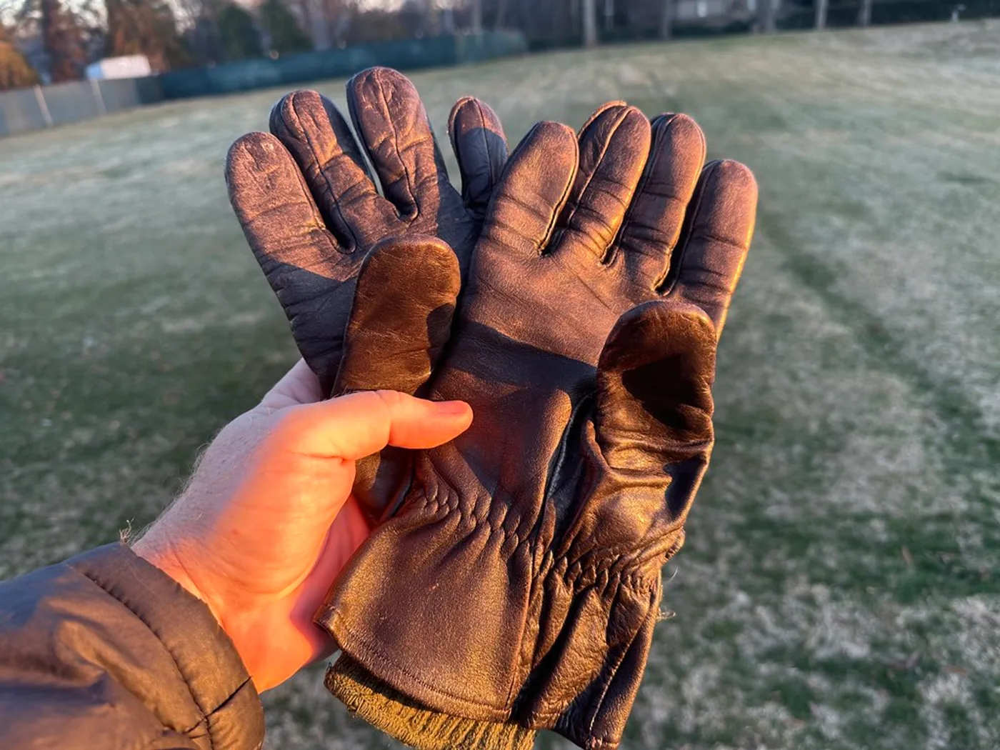 Leather Riding Gloves