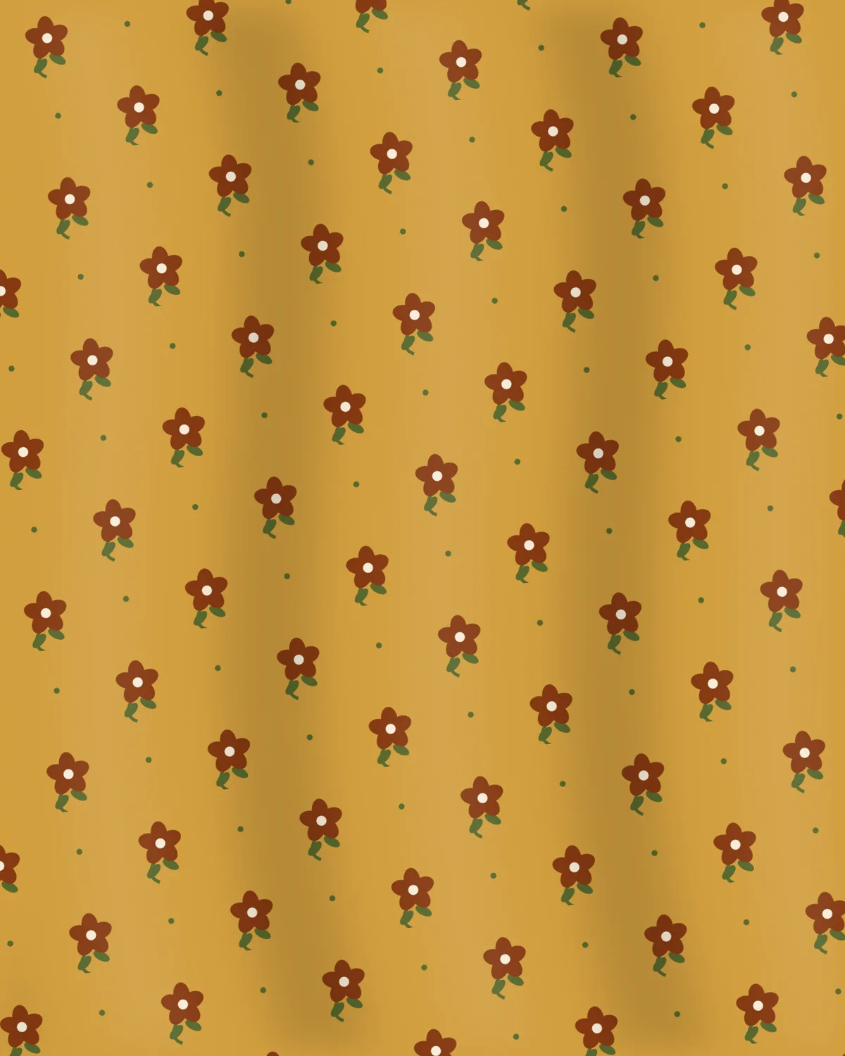 Fabric detail of the Ochre Palazzo Set with Dupatta