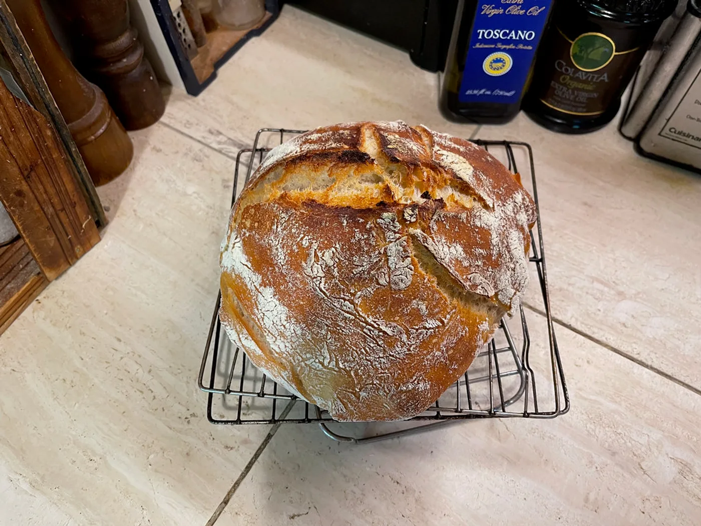 Country Sourdough Loaf, another view