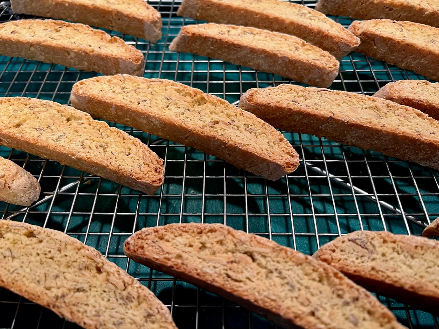 Cranberry Pistachio Biscotti (250 g), another view