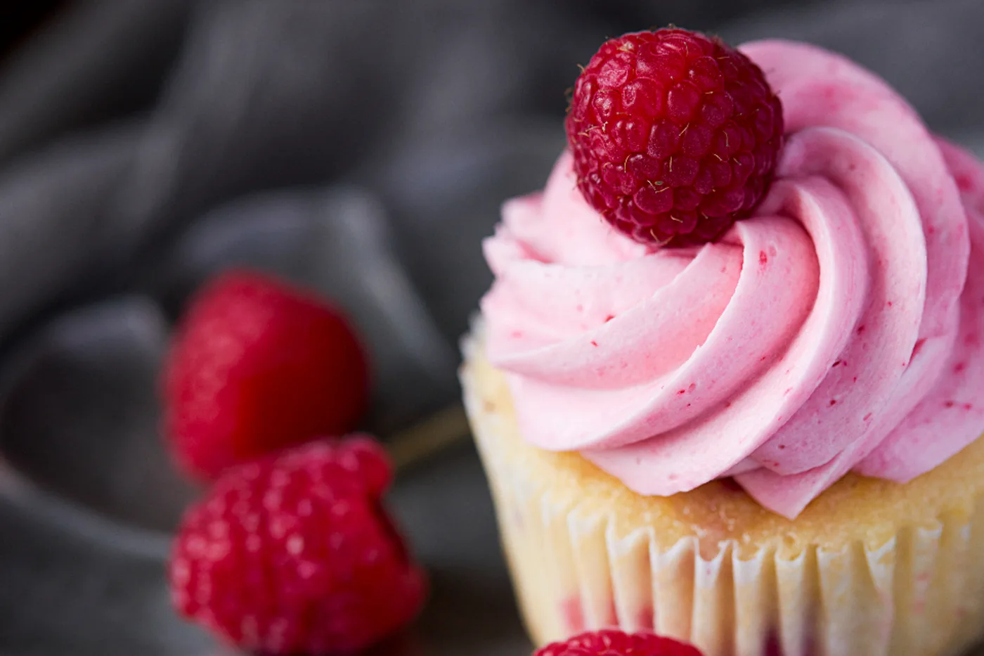 Raspberry Swirl Cupcakes (Box of 6)