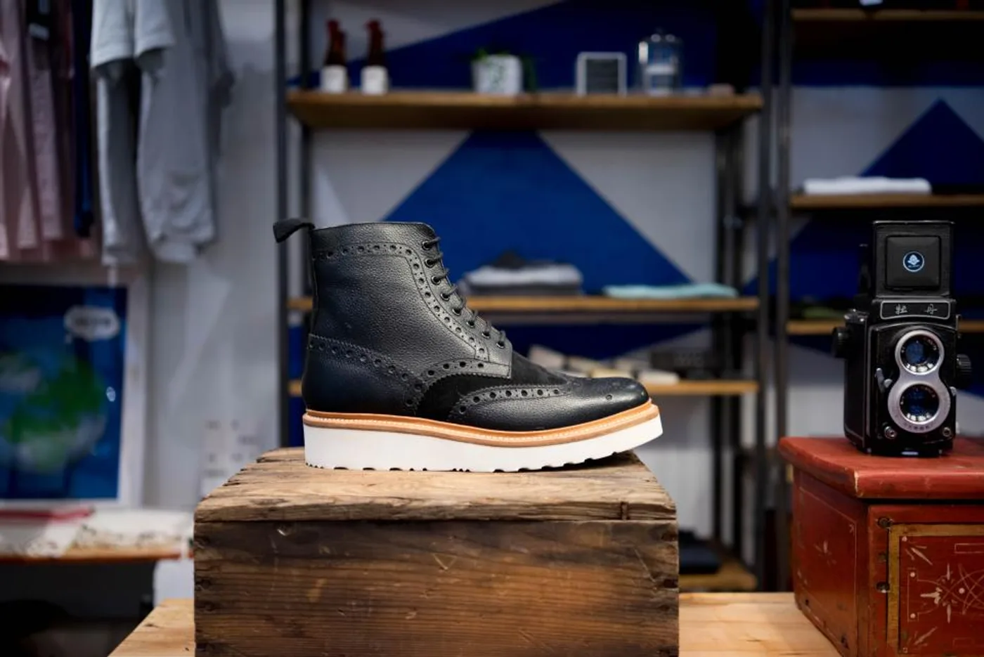 Wingtip Commando Boot