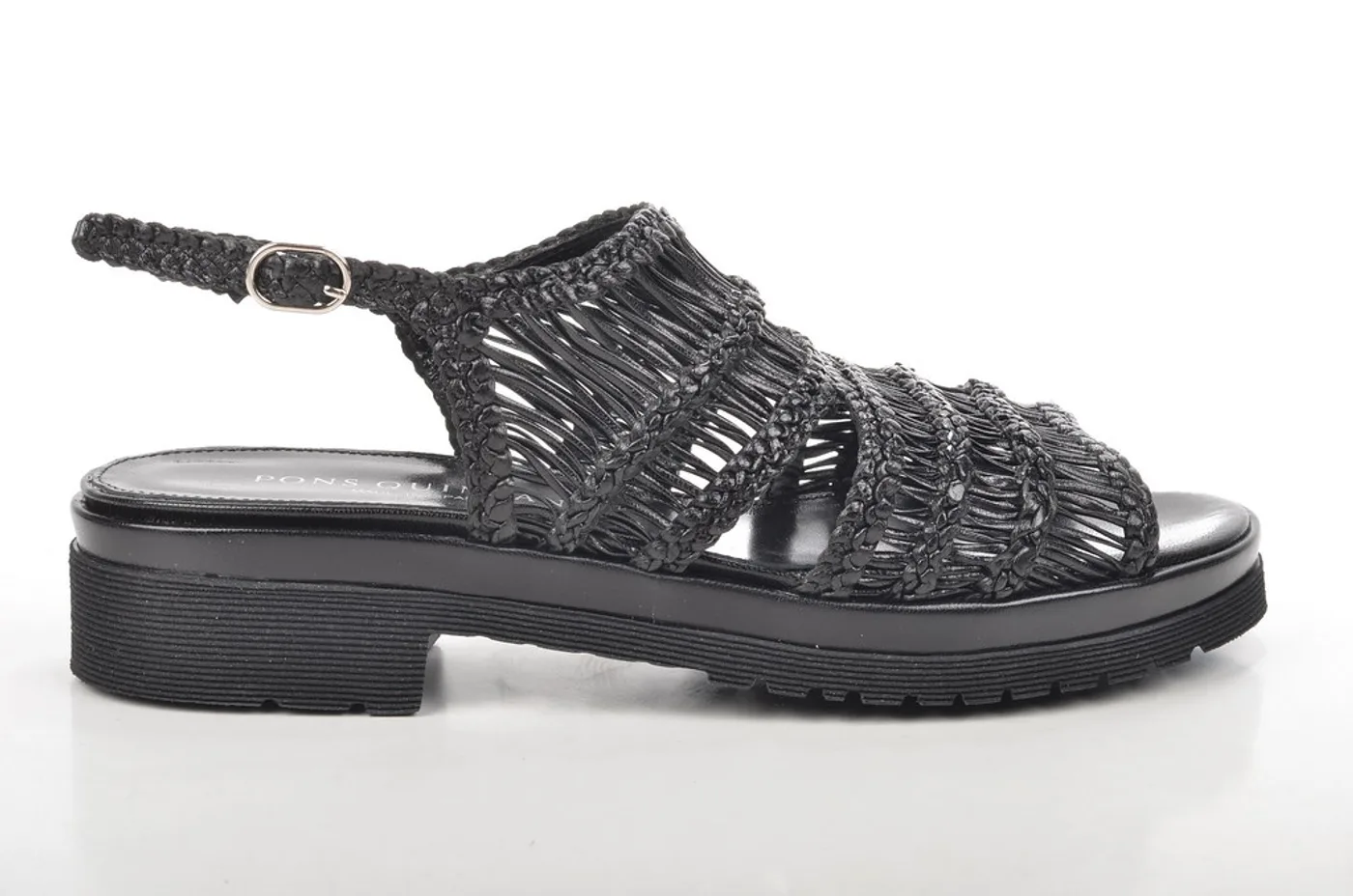 Woven Strap Platform Sandal, another view