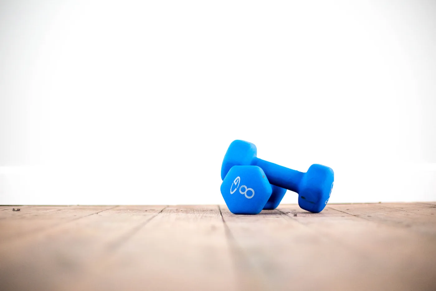 Iron Akhada Vinyl Dumbbells (Pair), another view