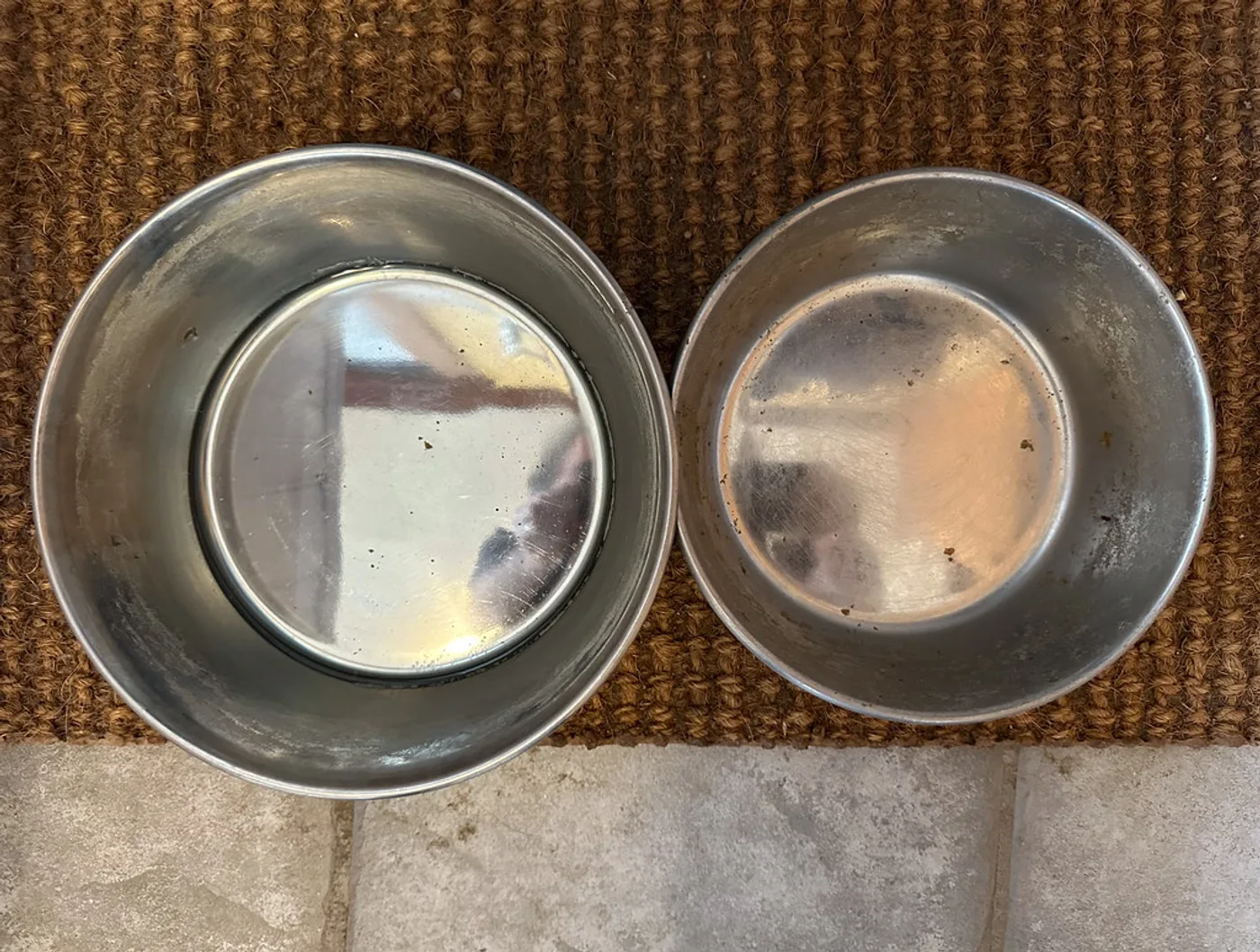 Stainless Steel Bowl Set (Pair)