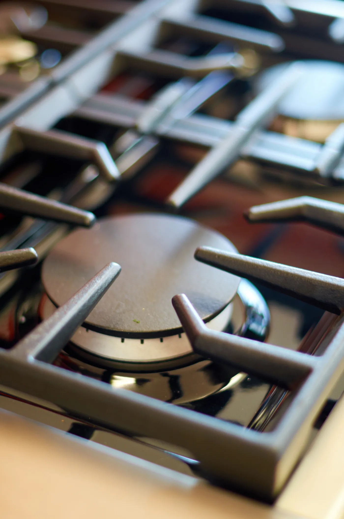 Agni 4-Burner Glass-Top Gas Hob, another view