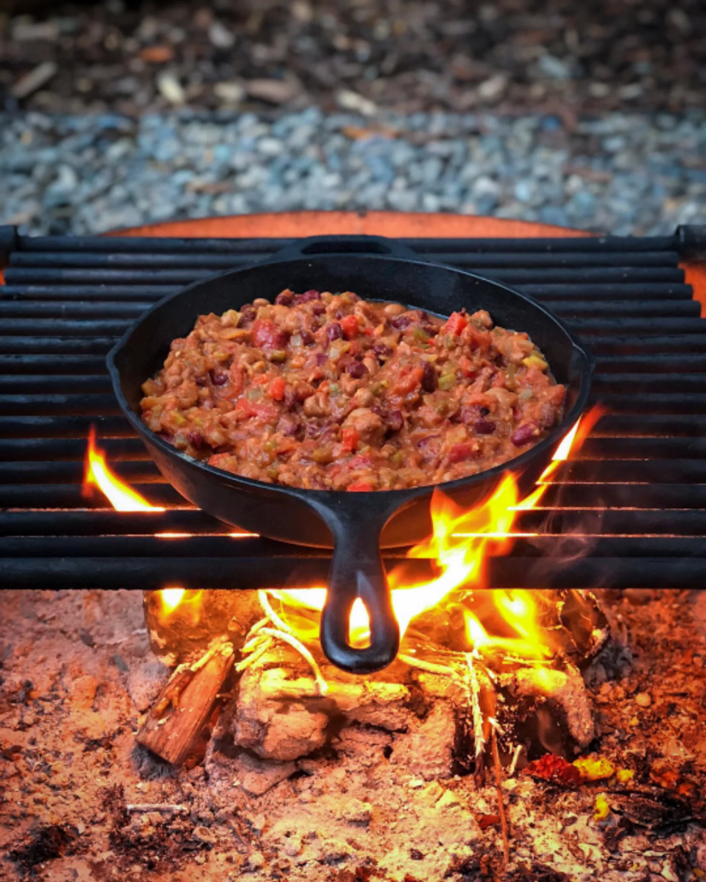 Pre-Seasoned Cast Iron Skillet, 10 inch, another view