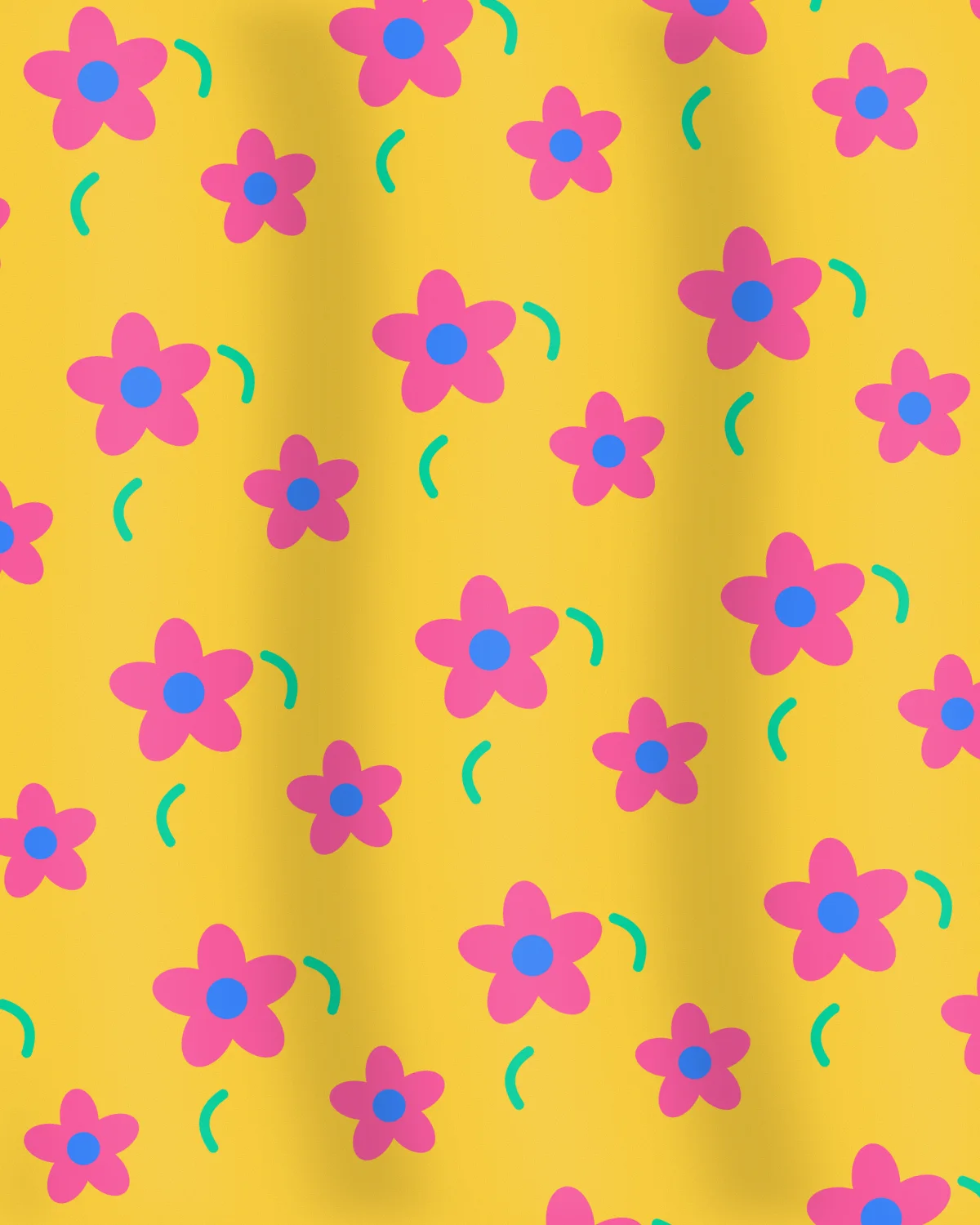 Fabric detail of the Phool Bomb Oversized Tee