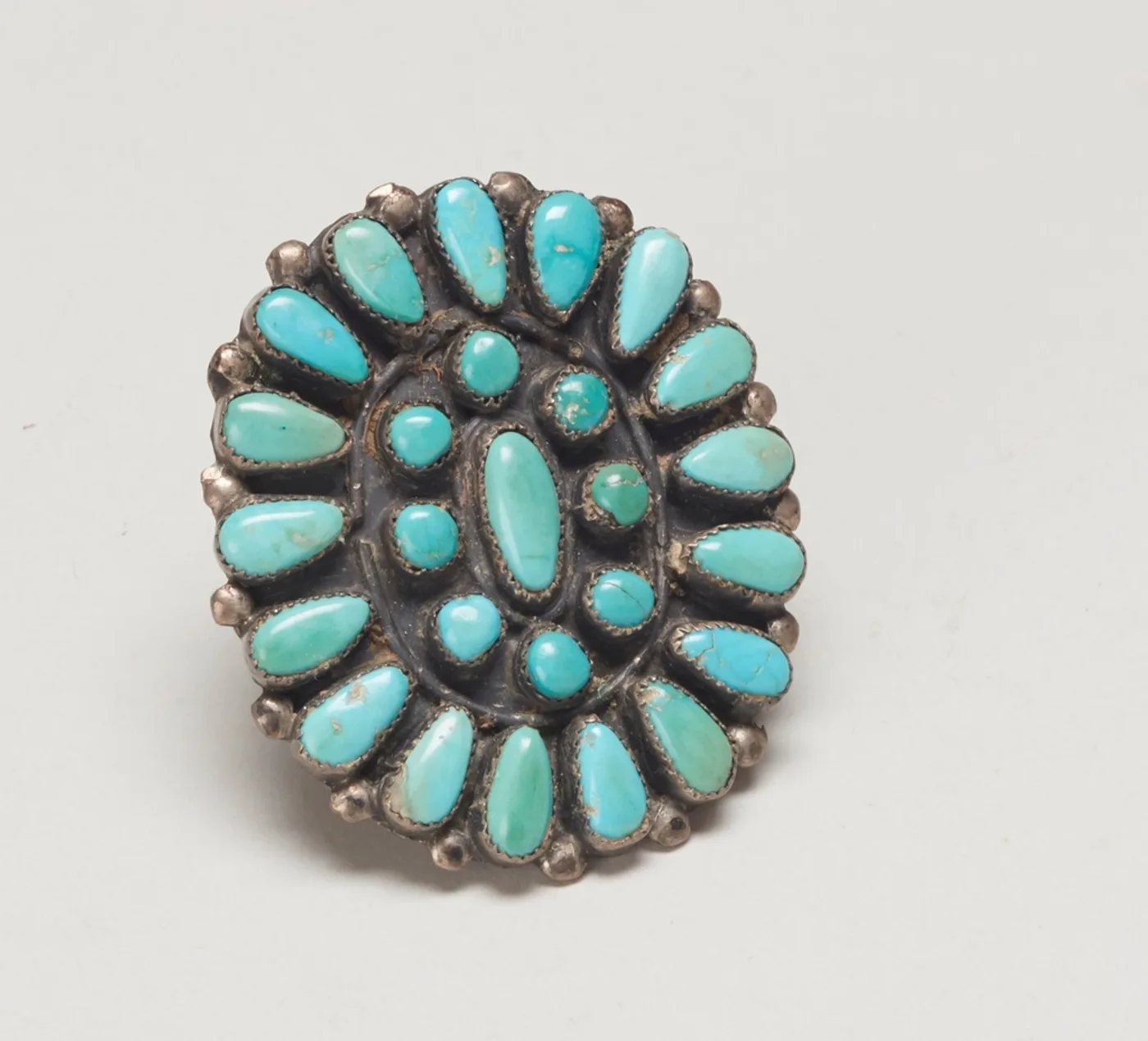 Firoza Cluster Ring