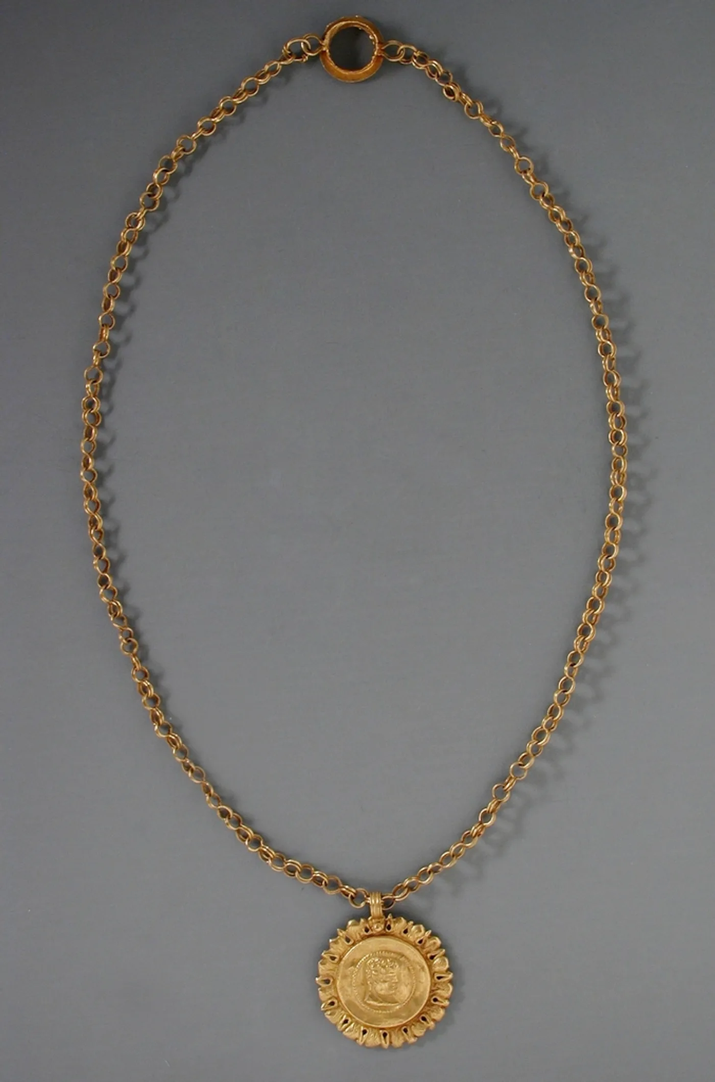 Lakshmi Coin Pendant Chain