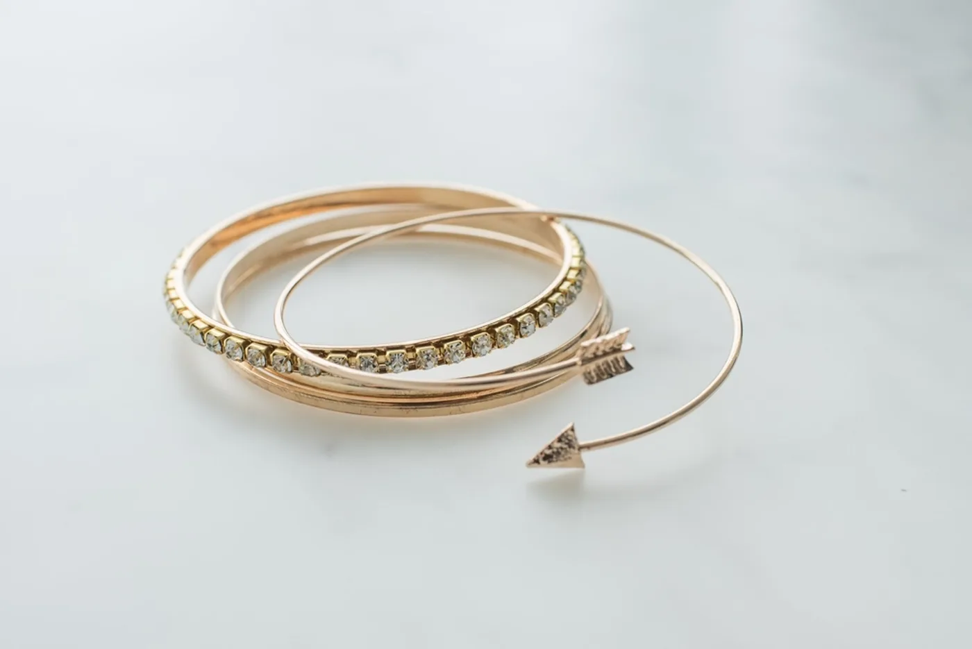 Slim Stacking Bangles (Set of 4)