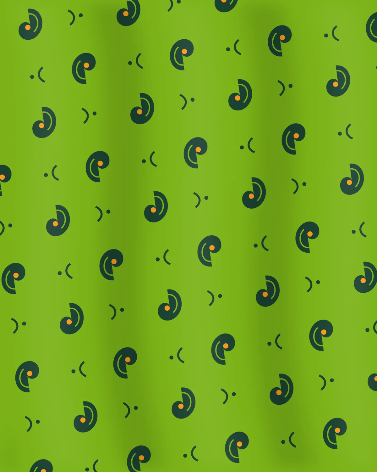 Fabric detail of the Parrot Green Co-ord Set
