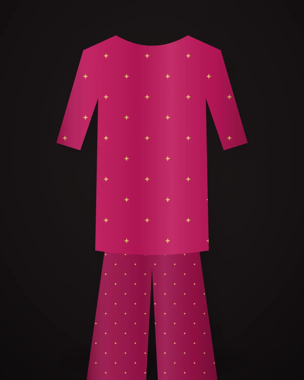 Rani Pink Sharara Set, closer view